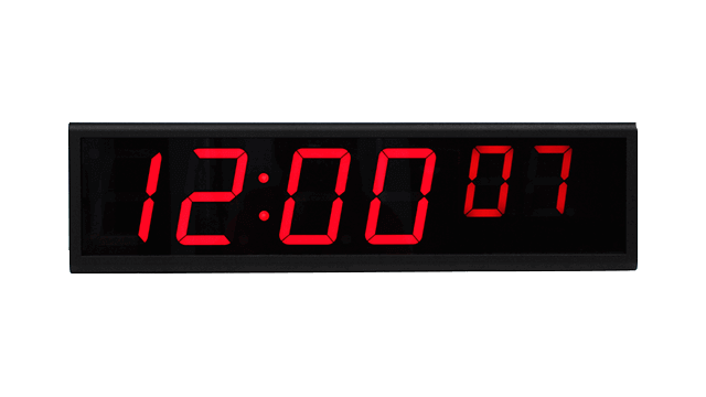 NTP digital clock